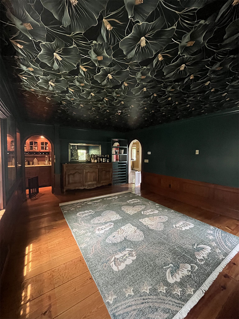 Botanical wallpaper trends for Ridgefield home interiors