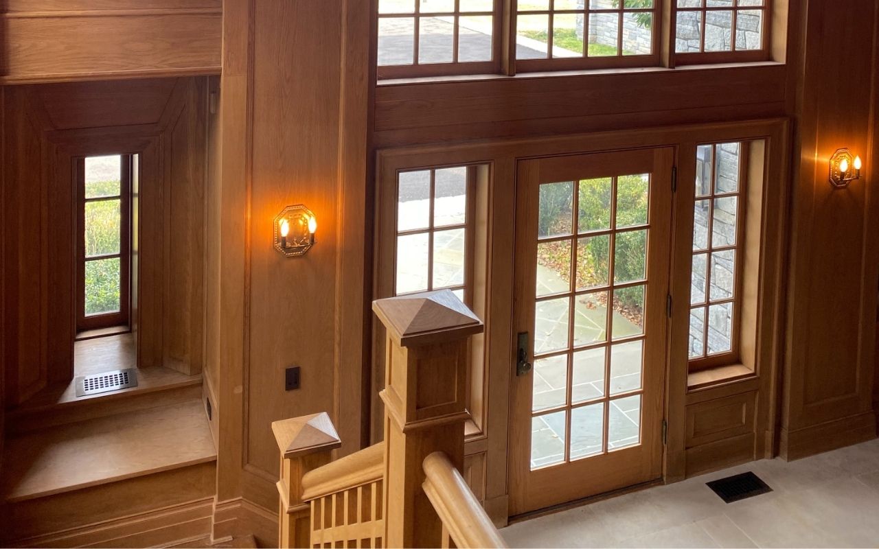 Clean windows in Ridgefield home reflecting seasonal maintenance tips