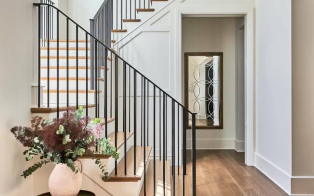 Winter Interior Painting in Westchester living room with warm white walls and cozy winter decor