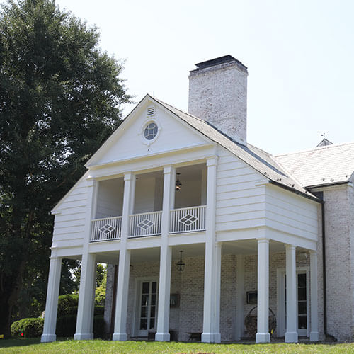 Exterior Painting in Westport, CT, on a refreshed coastal shingle home