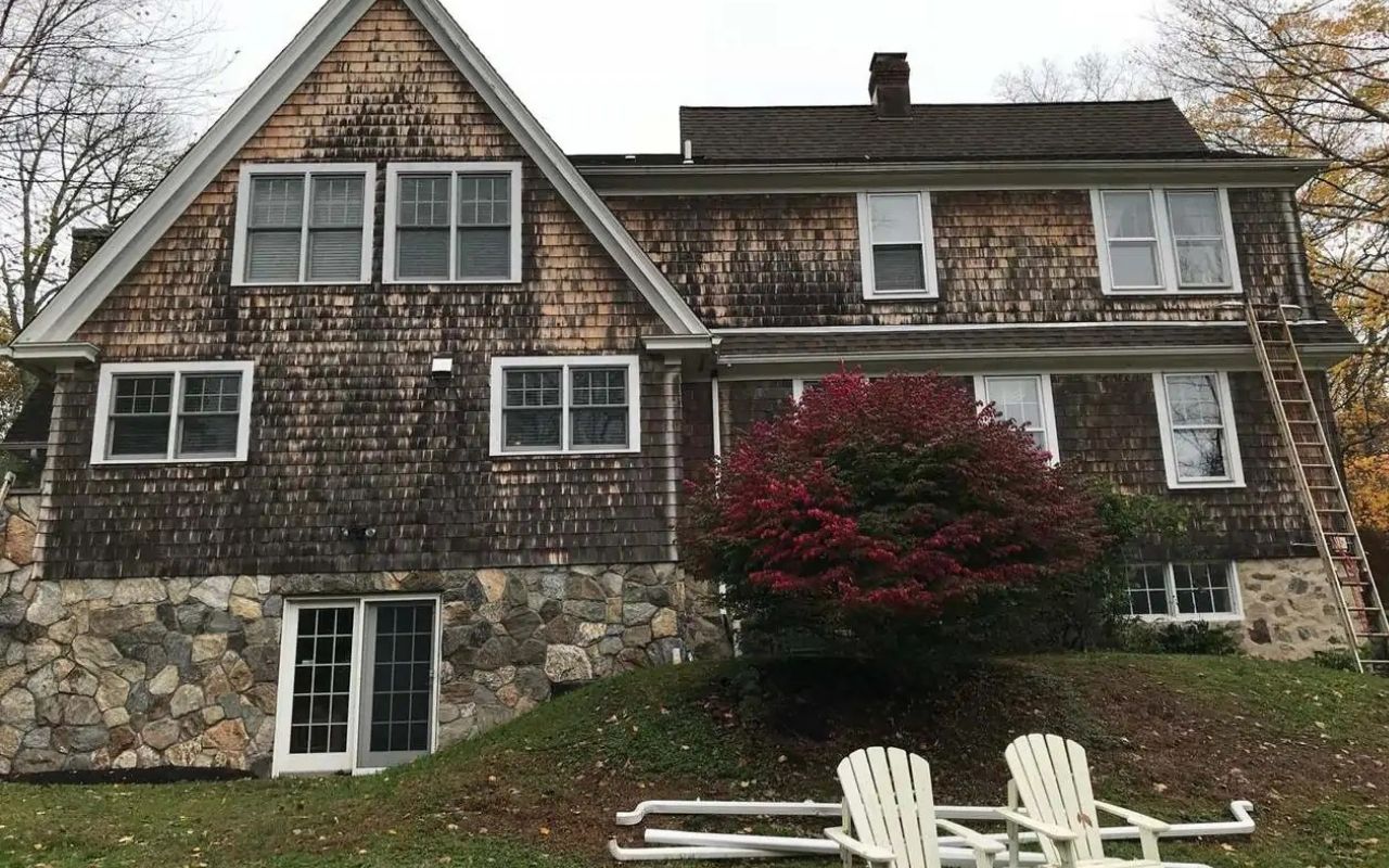 faded house paint showing signs home needs exterior painting