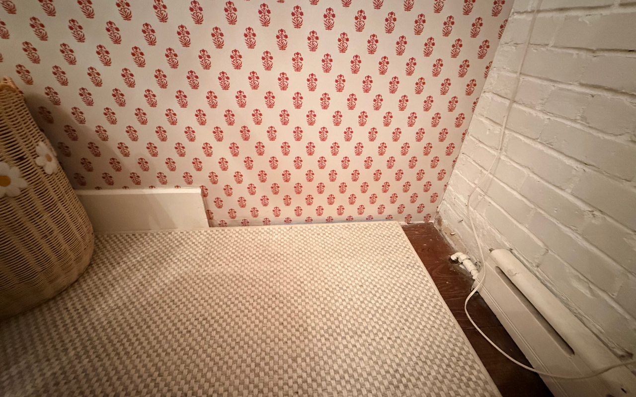 Home interior showing how long wallpaper can last with proper care