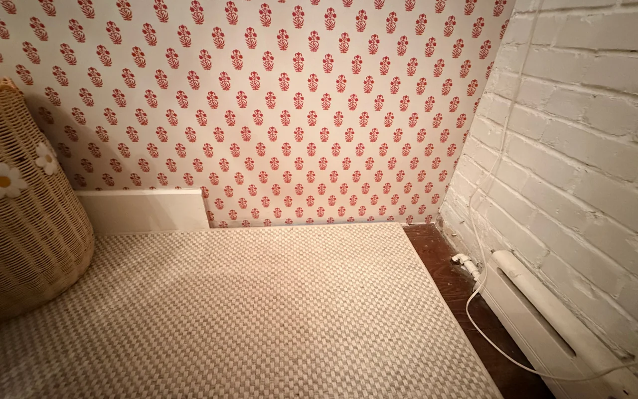 Home interior showing how long wallpaper can last with proper care